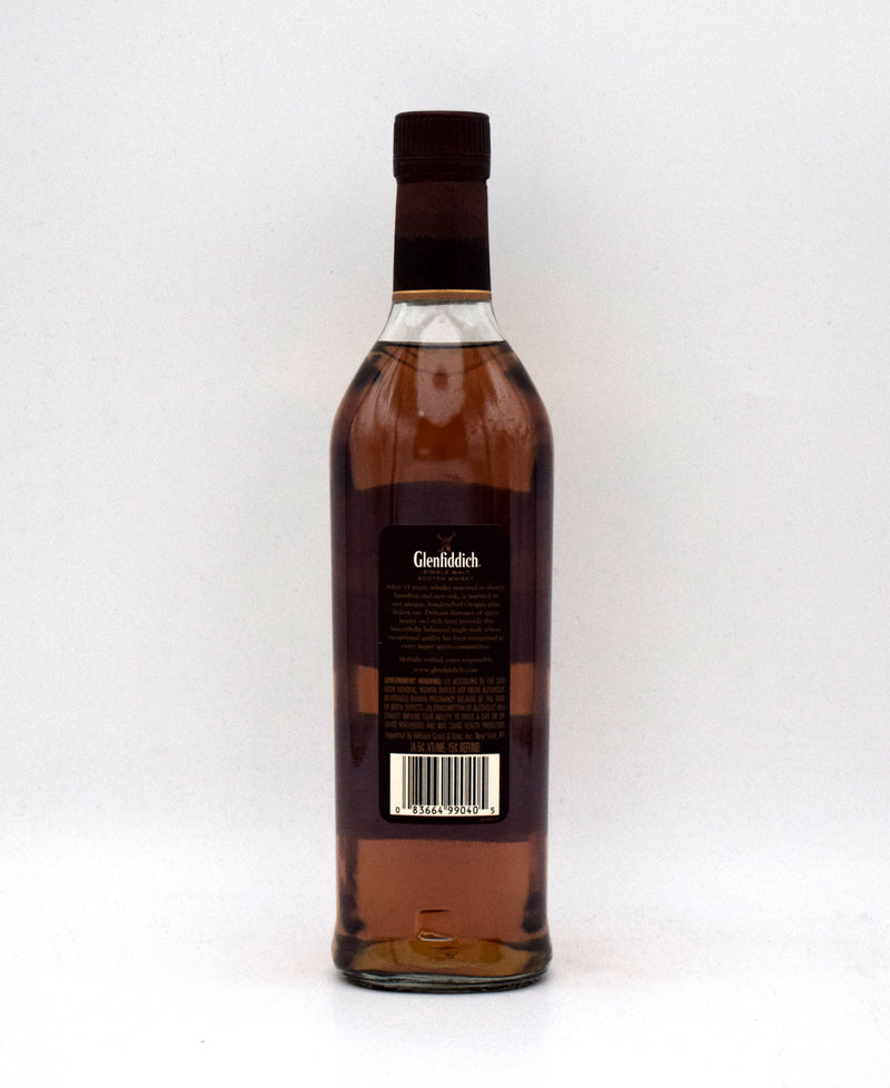Glenfiddich 15 Year 'The Solera Vat' Single Malt Scotch