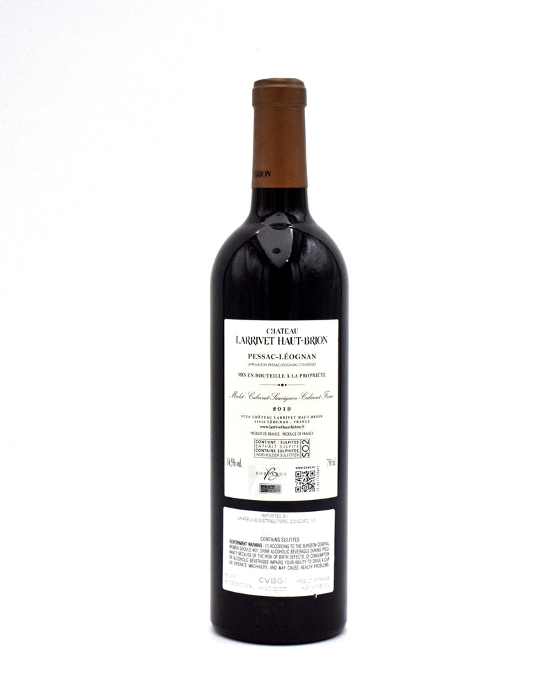 2019 Chateau Larrivet Haut-Brion