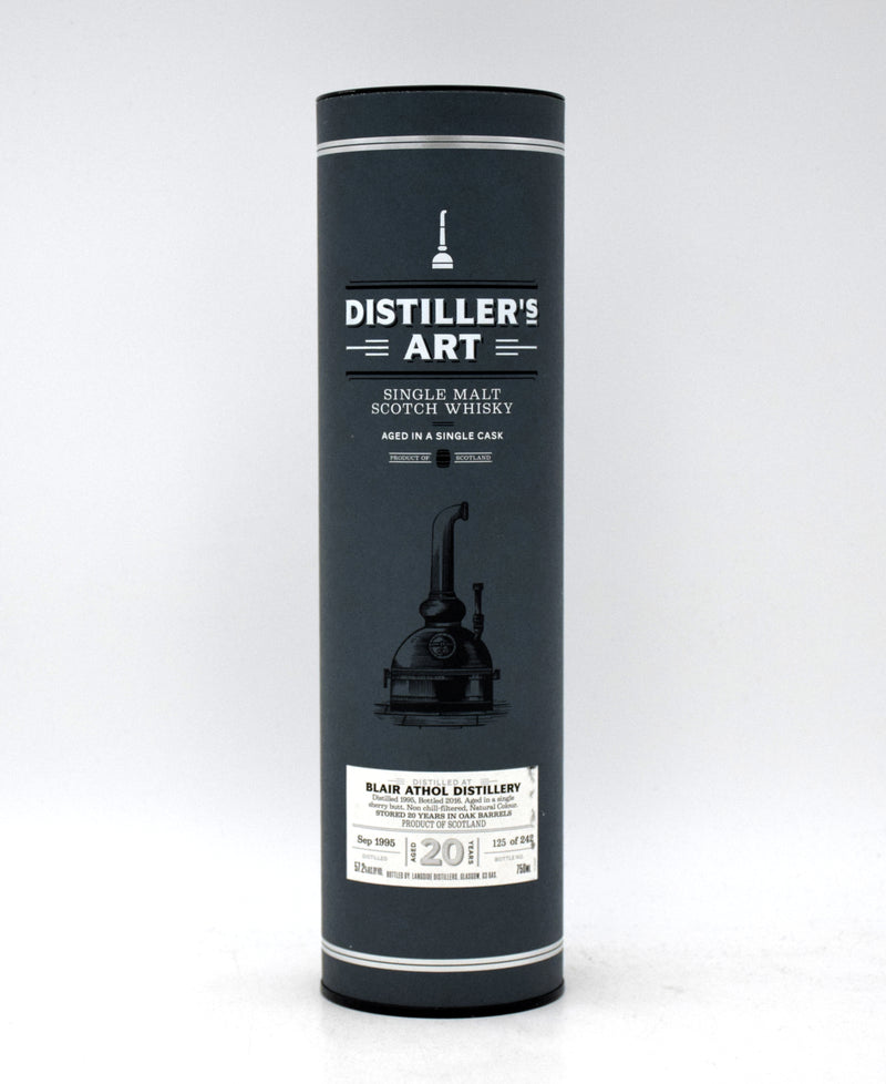 Distiller's Art 'Blair Athol' 20 Year Single Grain Scotch (1995 Release)