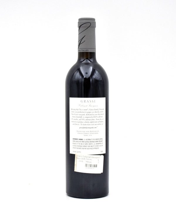 2005 Grassi Family Vineyards Cabernet Sauvignon