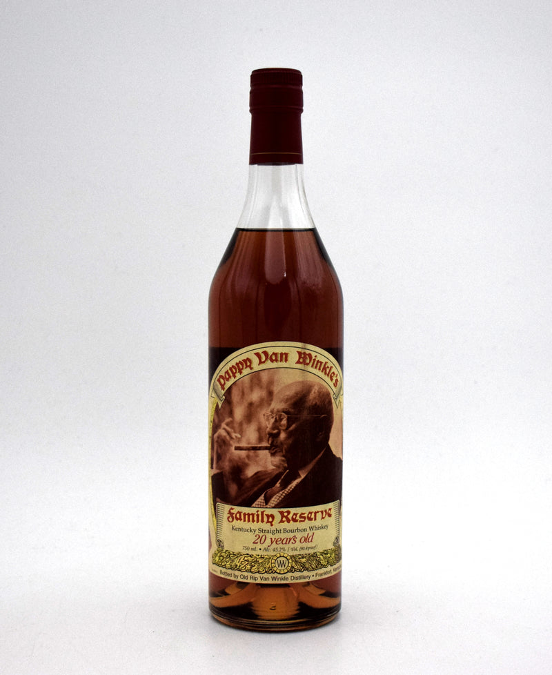 Pappy Van Winkle 20 Year Bourbon (2011 Release) (Stitzel-Weller) (No Bag or Tag)