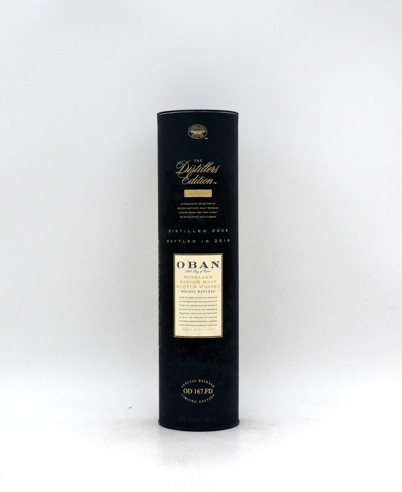 Oban Distiller's Edition 'Double Matured' Single Malt Scotch (2004 Release)