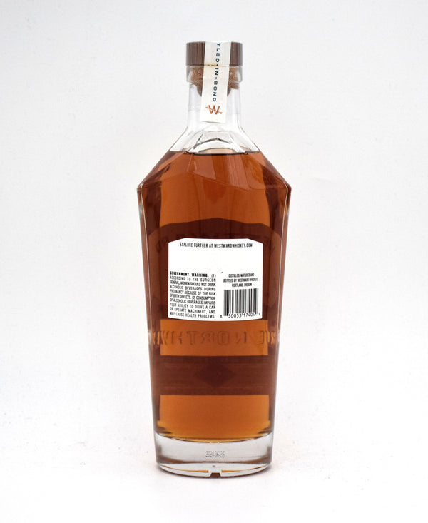 Westward Whiskey 'Bottled-In-Bond' American Single Malt Whiskey (2024 Release)