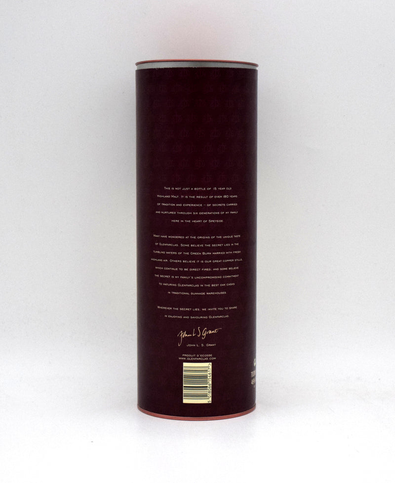Glenfarclas 15 Year Single Malt Scotch