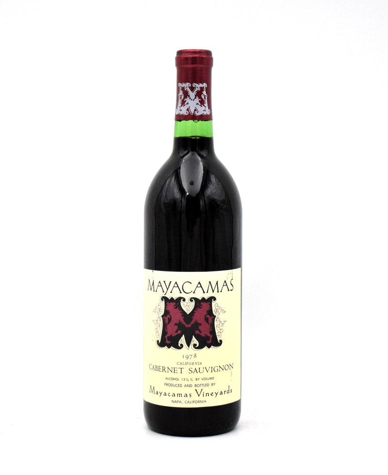 1978 Mayacamas Vineyards Cabernet Sauvignon