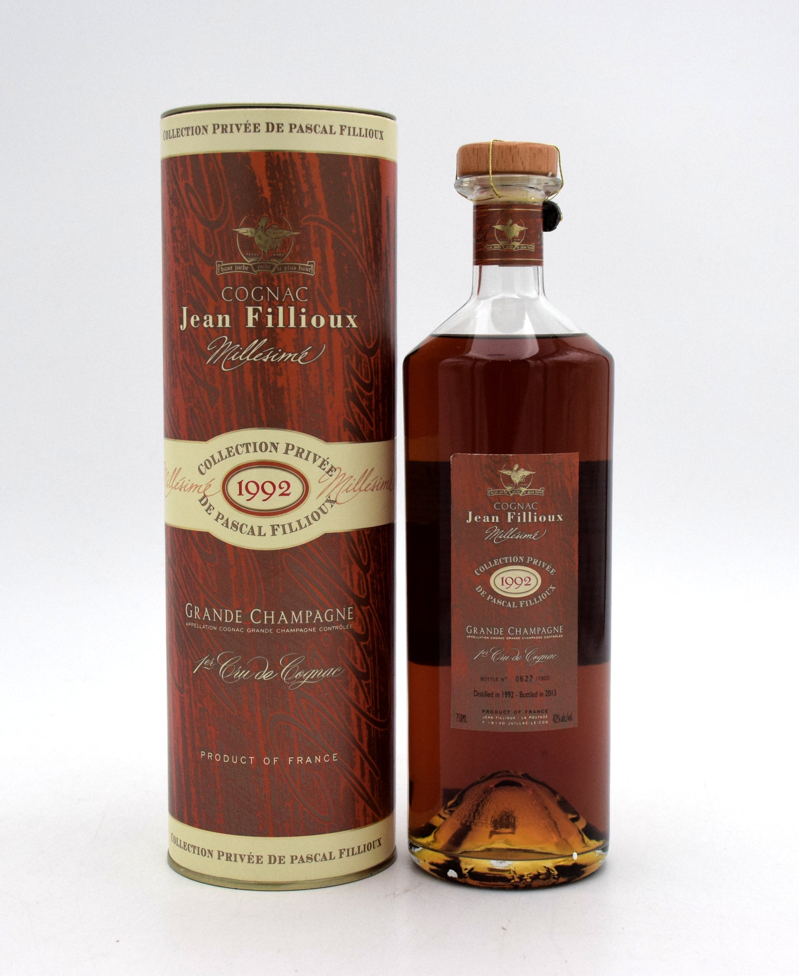 1992 Jean Fillioux Collection Privée Millésime Grande Champagne