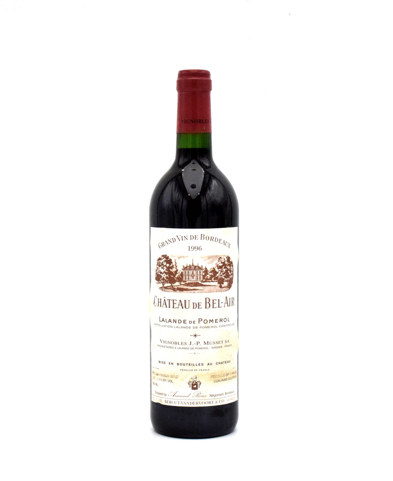 1996 Chateau de Bel-Air (Slightly Stained Labels)