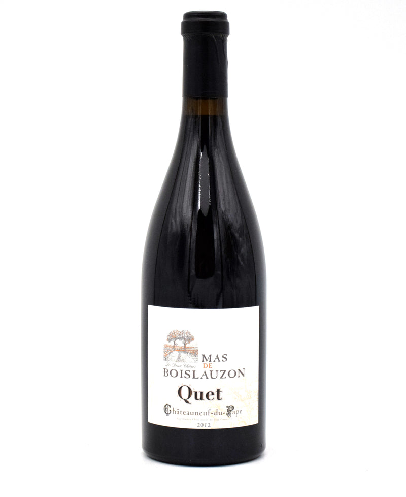 2012 Mas de Boislauzon Chateauneuf-du-Pape Cuvee Quet