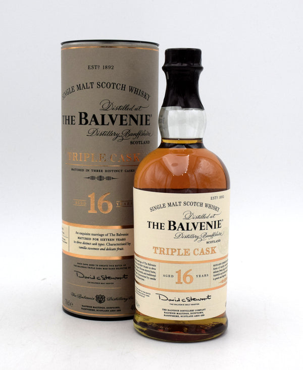 Balvenie Triple Cask 16 Year Old Single Malt Scotch – FineLiquors