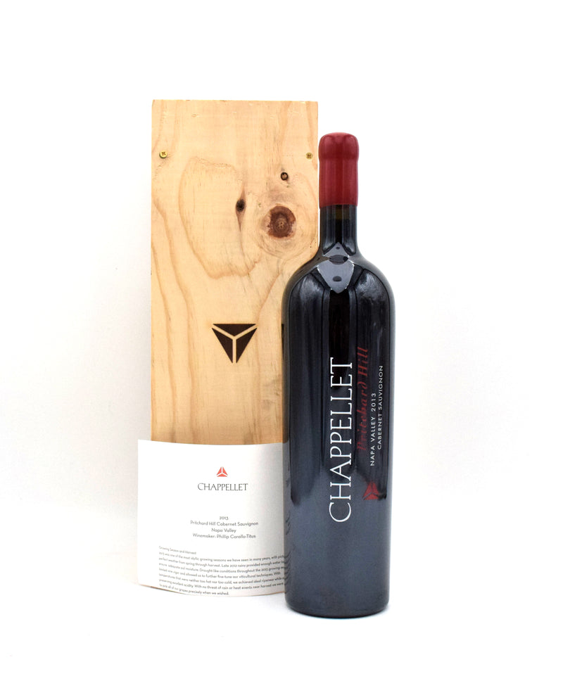 2013 Chappellet Pritchard Hill Cabernet Sauvignon 1.5L (OWC)