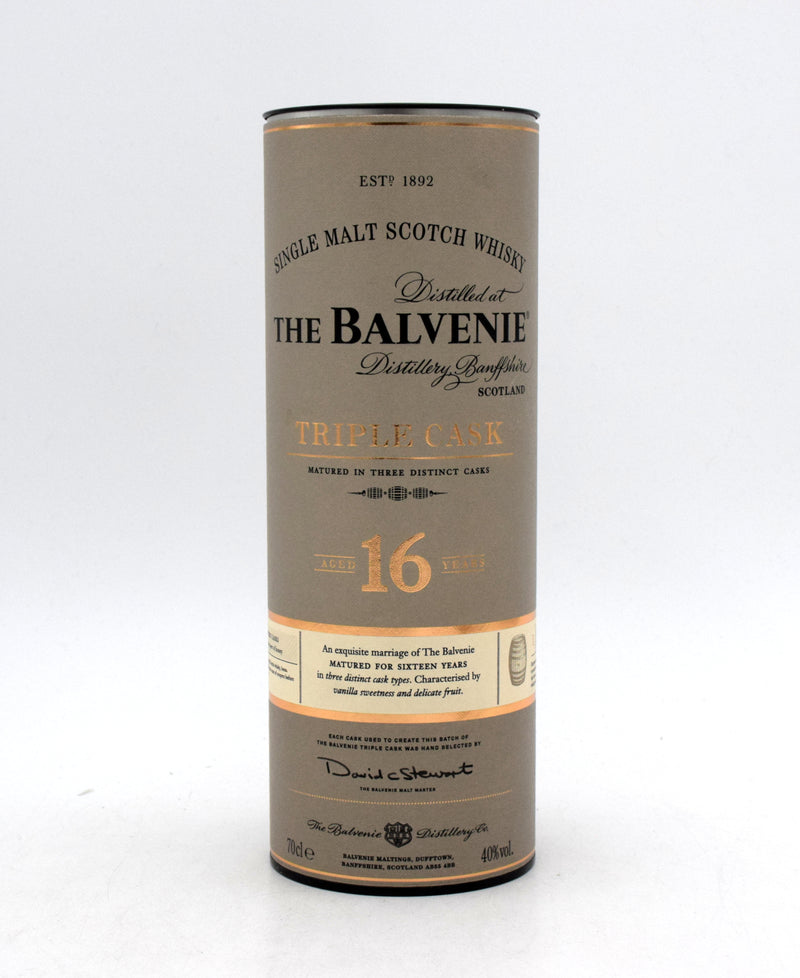 Balvenie Triple Cask 16 Year Old Single Malt Scotch – FineLiquors