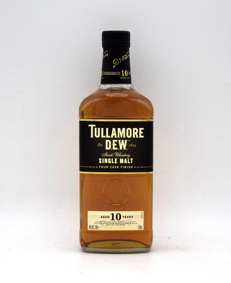 Tullamore Dew 10 Year 'Four Cask Finish' Single Malt Irish Whiskey