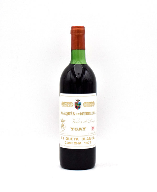 1971 Marques de Murrieta Ygay Etiqueta Blanca