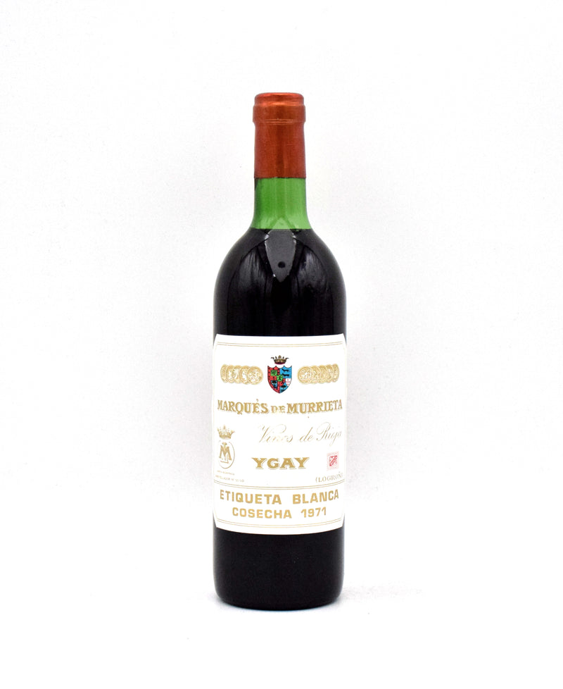 1971 Marques de Murrieta Ygay Etiqueta Blanca