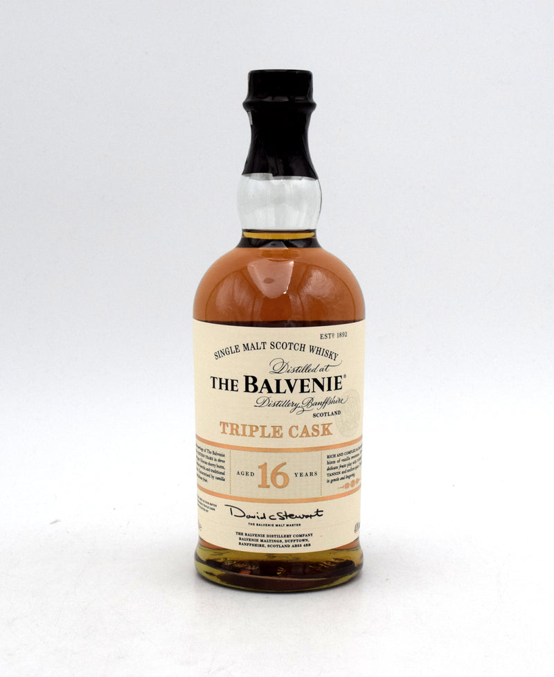 Balvenie Triple Cask 16 Year Old Single Malt Scotch – FineLiquors