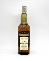 Mannochmore 'Rare Malts' 22 Year Single Malt Scotch Whisky (1974 Release)