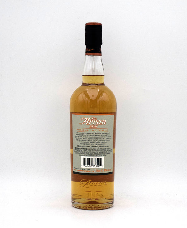 The Arran 10 Year Single Malt Scotch (Older Bottling) (No Tube)