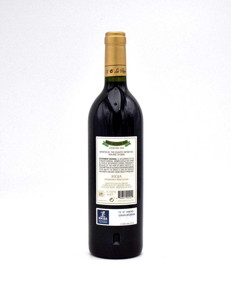 2010 La Rioja Alta S.A. Gran Reserva 904