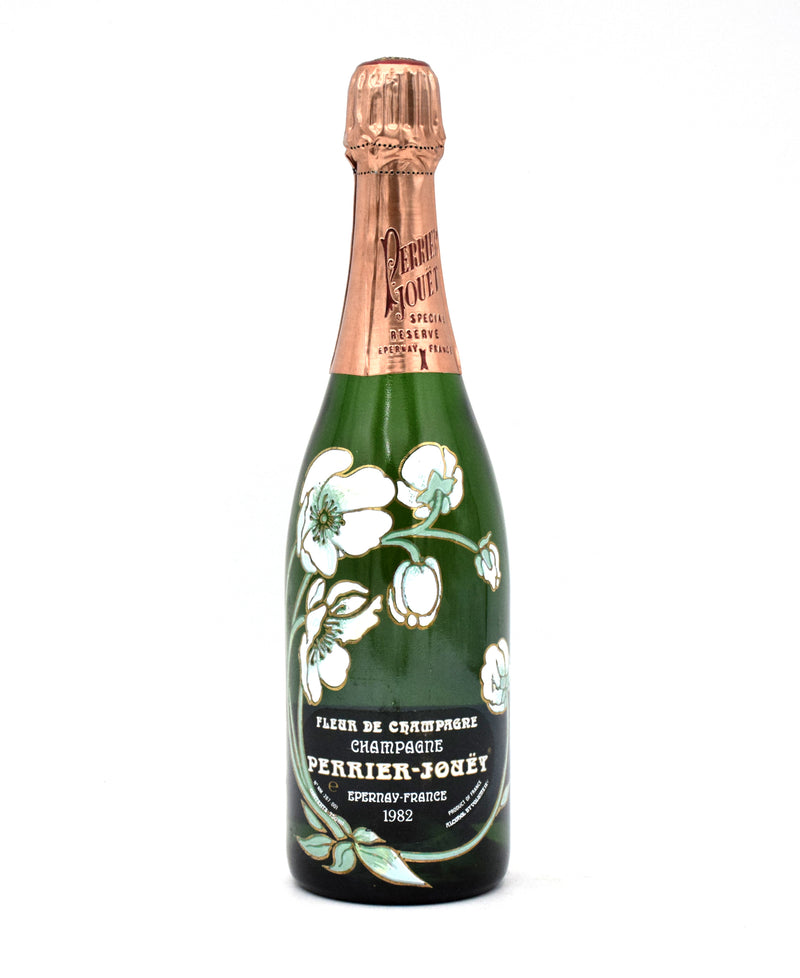 1982 Perrier-Jouet Belle Epoque - Fleur de Champagne Brut with Glasses