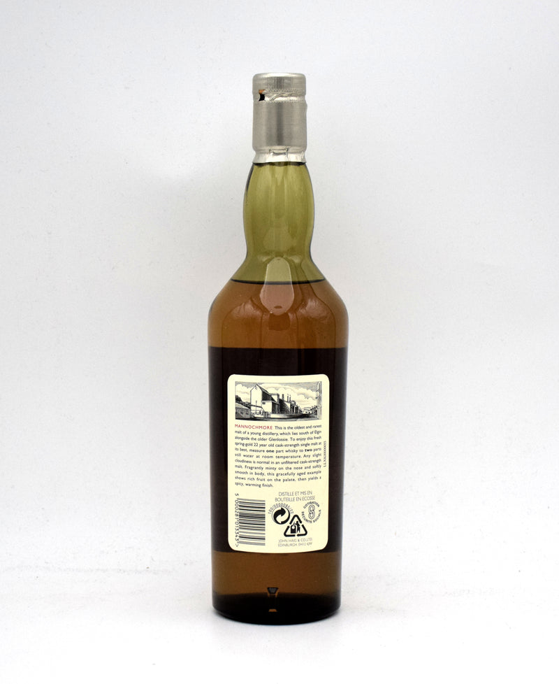 Mannochmore 'Rare Malts' 22 Year Single Malt Scotch Whisky (1974 Release)