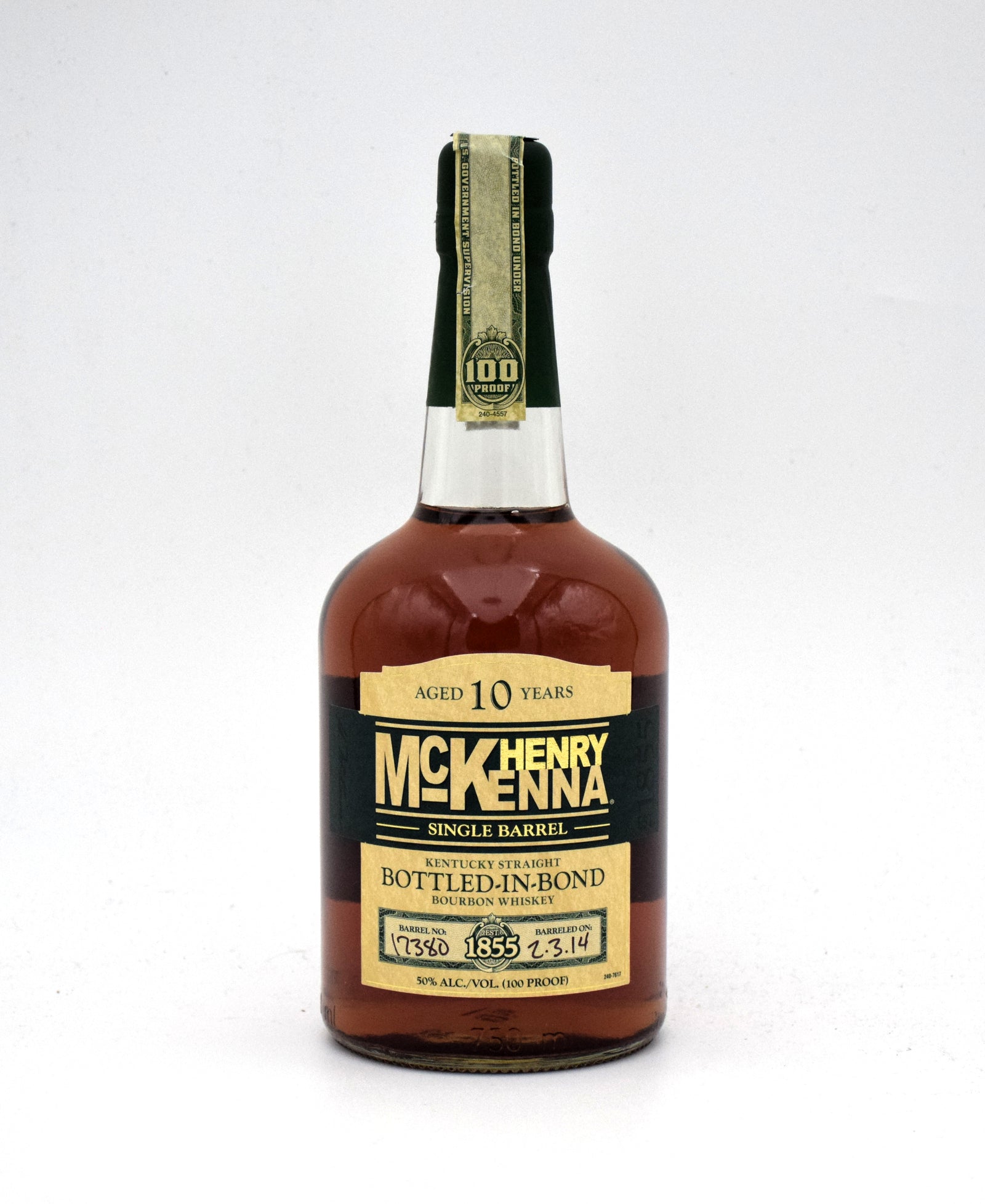 Henry McKenna 10 Year Bourbon (2014 Release) – FineLiquors