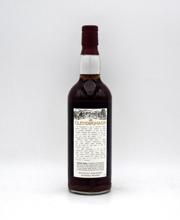 Glendronach 1968 25 Year Single Malt Scotch (No Box) (Slightly Wrinkled Label)