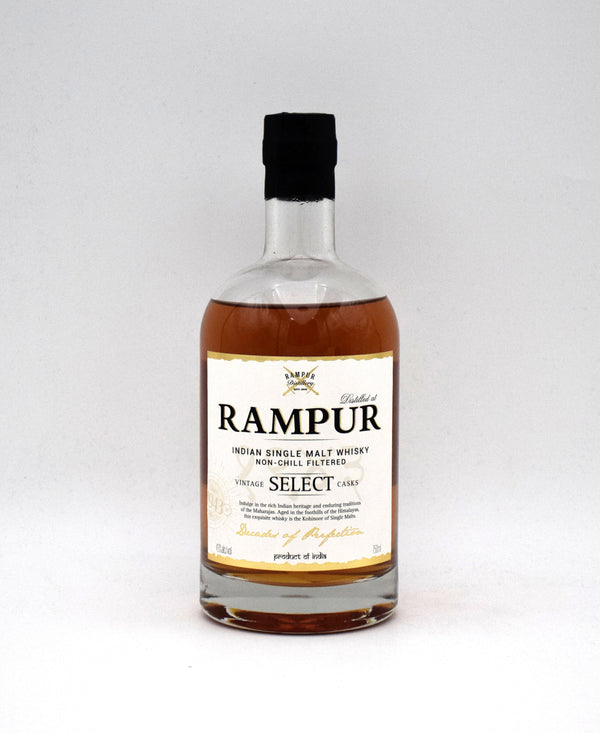 Rampur Vintage Select Casks 'Decades of Perfection' Indian Single Malt Whisky