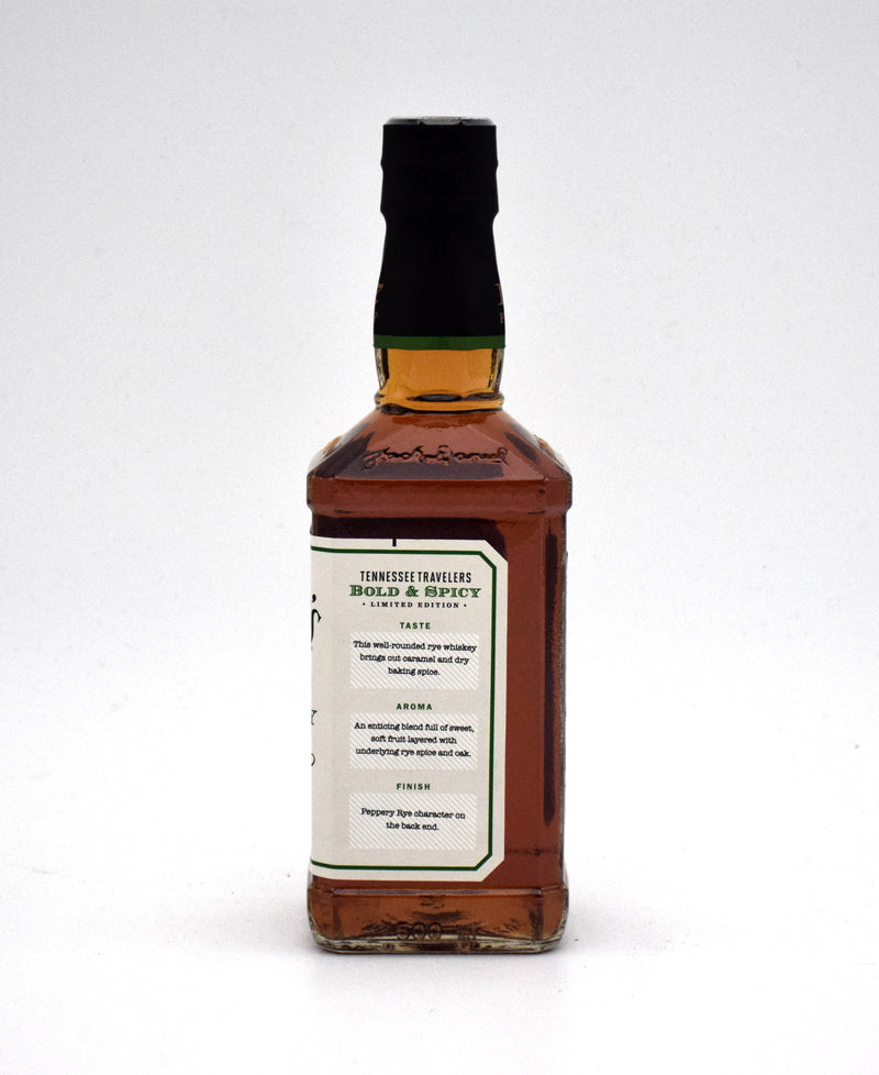 Jack Daniel's Tennessee Travelers 'Bold & Spicy' Straight Rye Whiskey (500ML)
