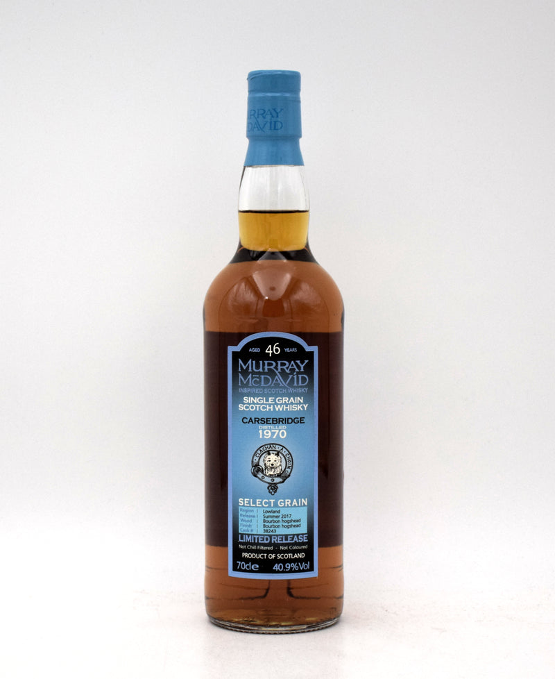 Murray McDavid Carsebridge 46 Year Single Grain Scotch Whisky (1970 Release)