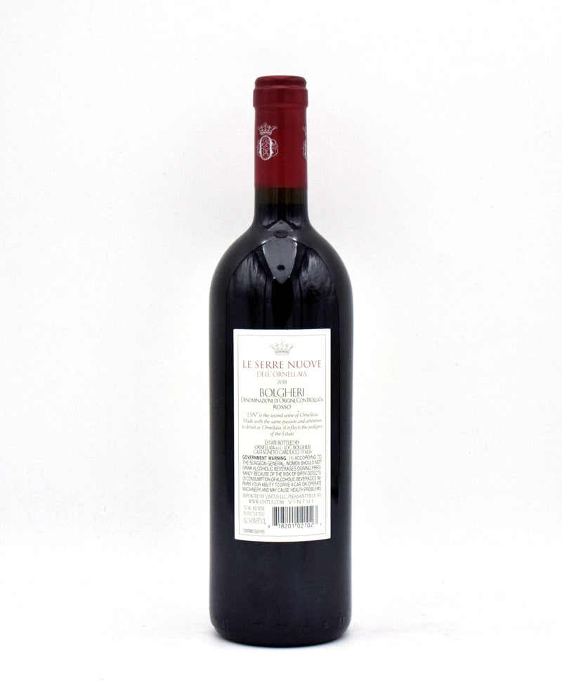 2018 Ornellaia 'Le Serre Nuove dell'Ornellaia' Bolgheri Rosso