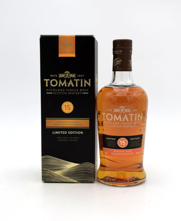 Tomatin Moscatel Wine Casks 15 Year Old Single Malt Scotch Whisky