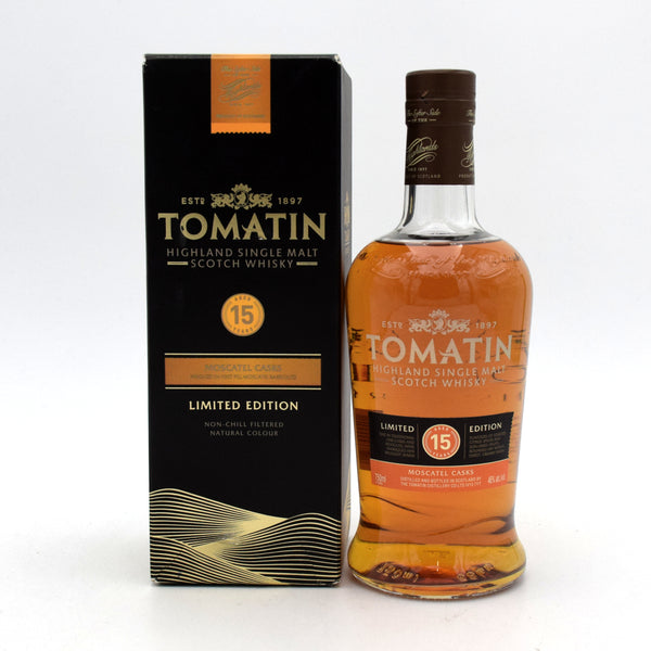 Tomatin Moscatel Wine Casks 15 Year Old Single Malt Scotch Whisky