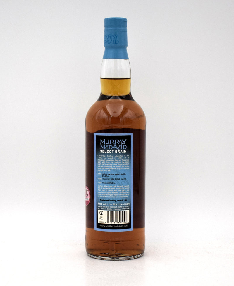 Murray McDavid Carsebridge 46 Year Single Grain Scotch Whisky (1970 Release)