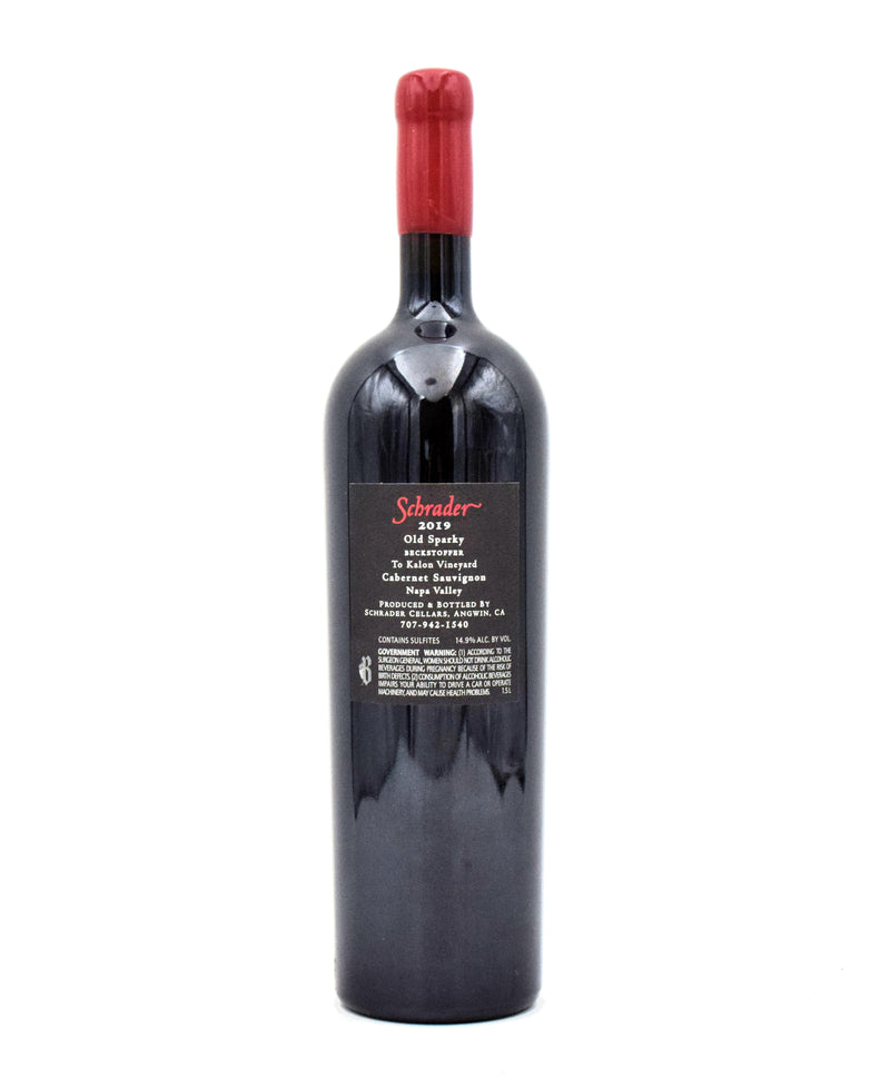 2019 Schrader Cellars 'Old Sparky' Beckstoffer To Kalon Vineyard Cabernet Sauvignon (1.5L, OWC)