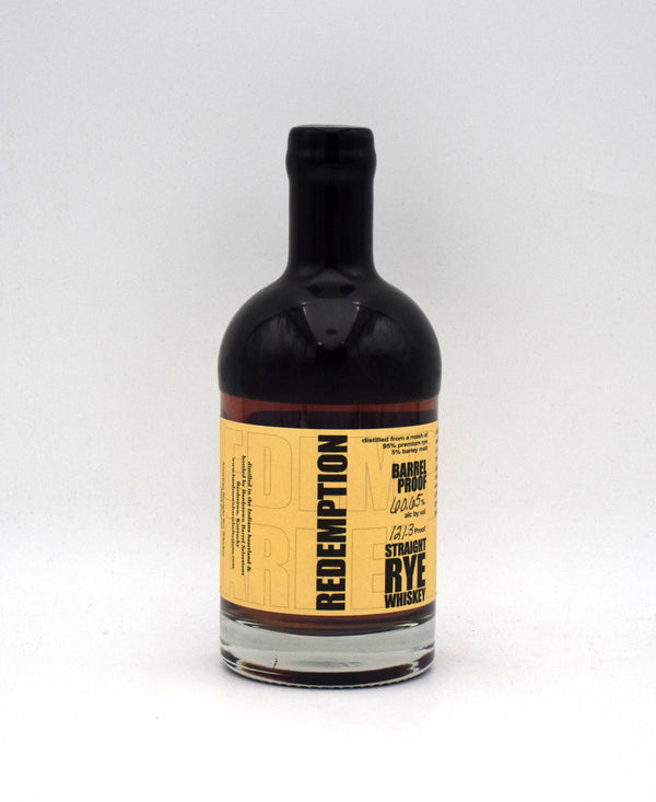Redemption Barrel Proof Straight Rye Whiskey (Batch 2)