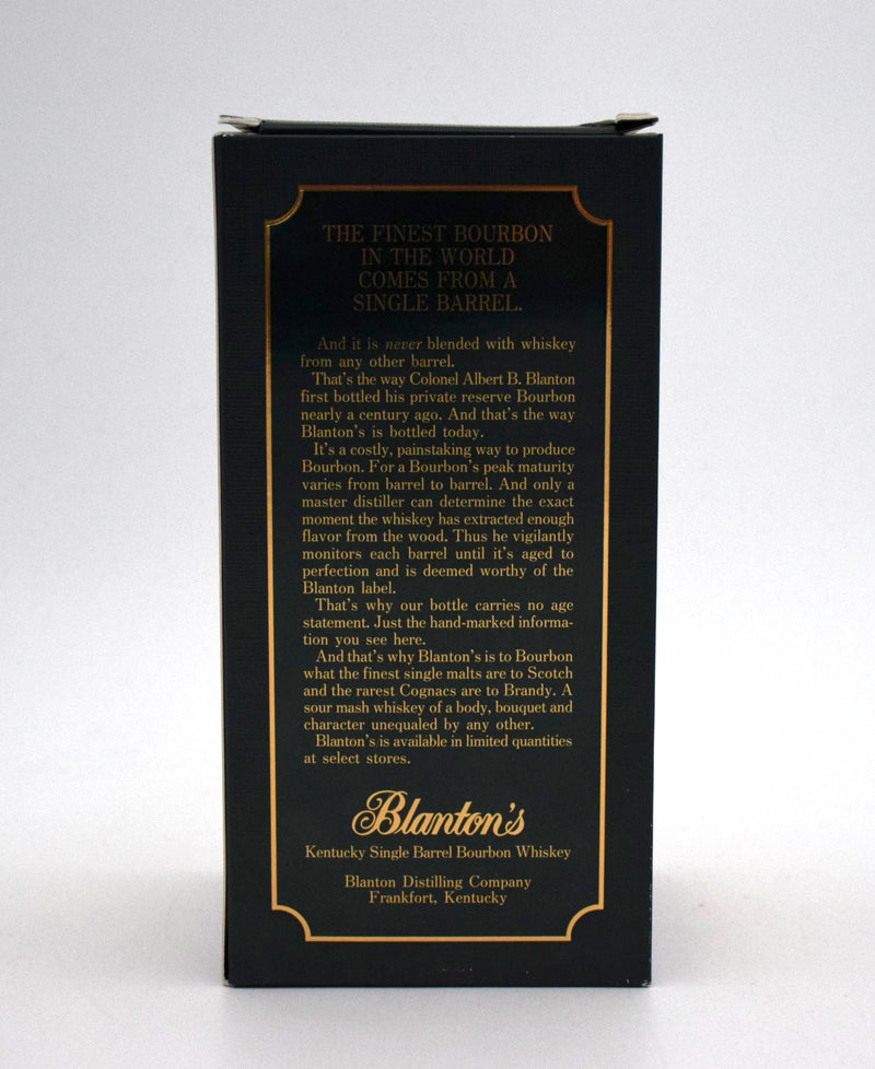Blanton's Single Barrel Bourbon (1995 Release, 750ML)