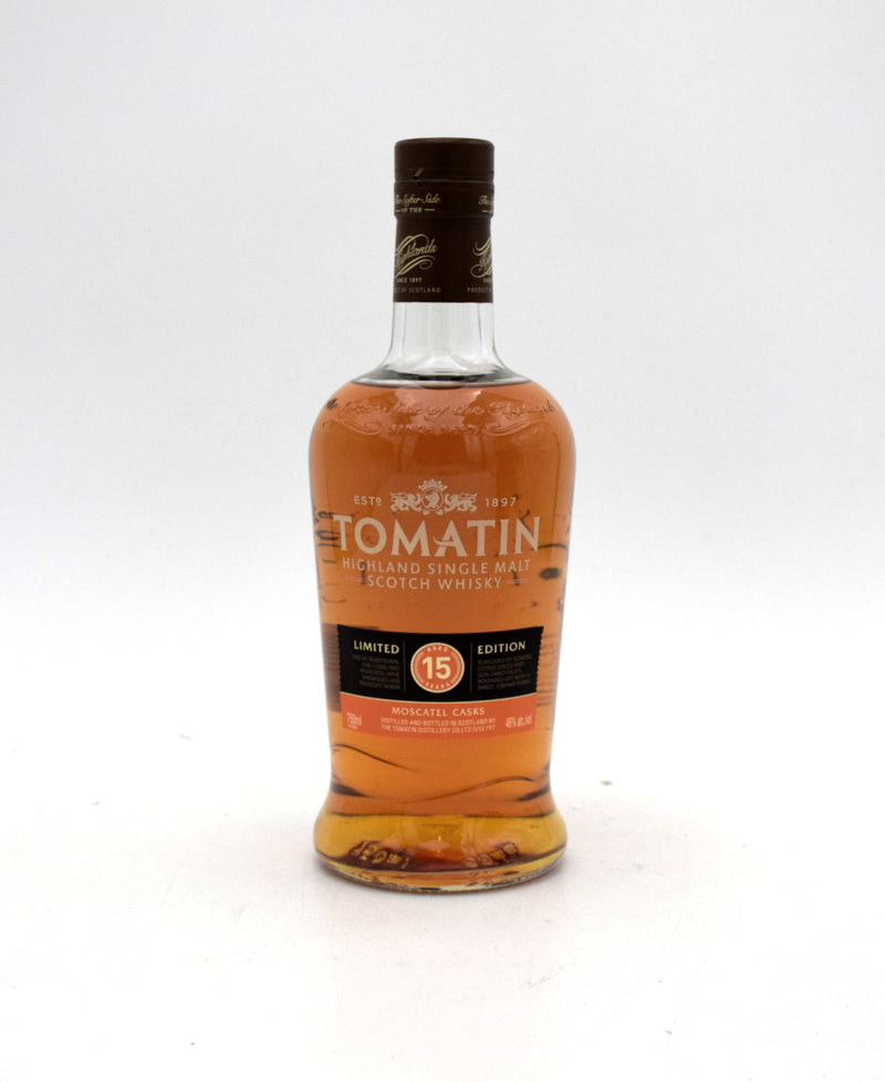 Tomatin Moscatel Wine Casks 15 Year Old Single Malt Scotch Whisky