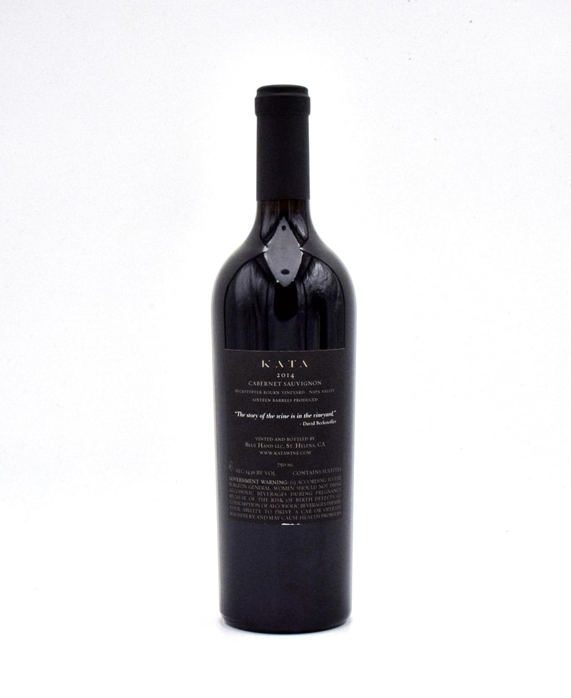 2014 Kata Beckstoffer Bourn Vineyard Napa Valley Cabernet Sauvignon