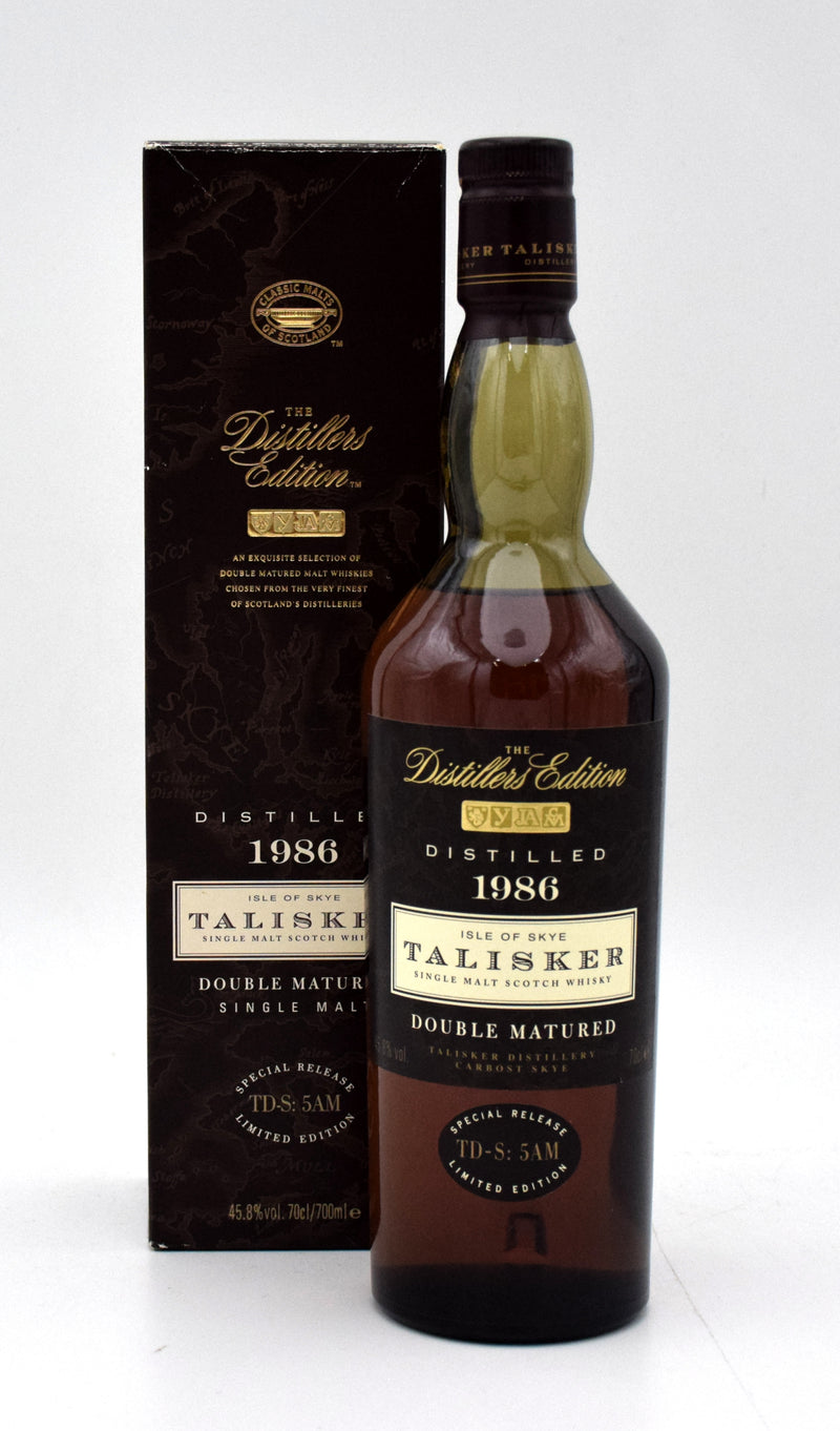 1986 Talisker Double Matured Distiller's Edition