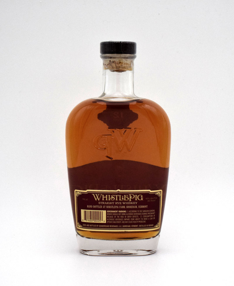 WhistlePig 12 Year Old World Rye Whiskey (Older Bottling)
