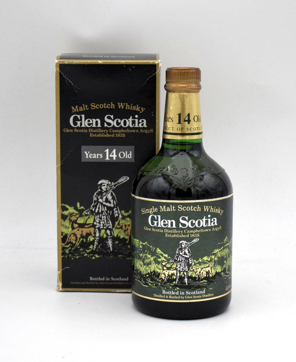 Glen Scotia 14 Year Single Malt Scotch (1990's Bottling)