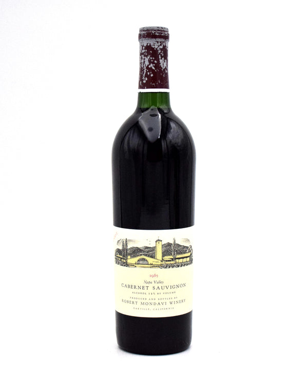 1985 Robert Mondavi Winery Reserve Cabernet Sauvignon (Corroded Capsules)
