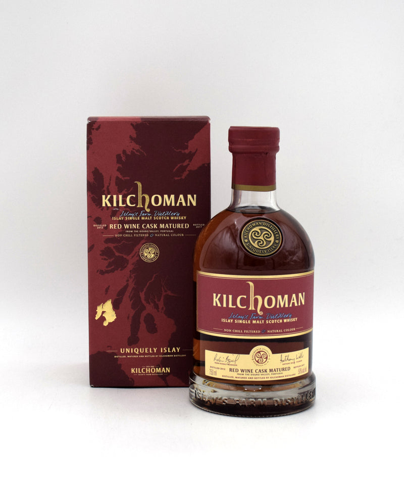 Kilchoman Red Wine Cask Matured Single Malt Scotch (2012 Release)