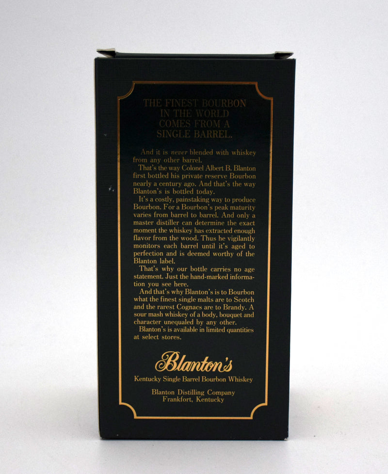 Blanton's Single Barrel Bourbon (1995 Release, 700ML)