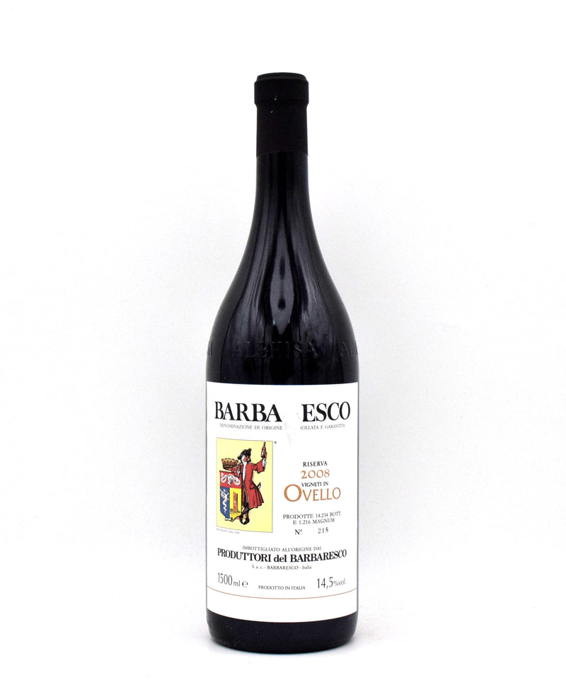 2008 Produttori del Barbaresco Ovello 1.5L (Very Slightly Torn Label)