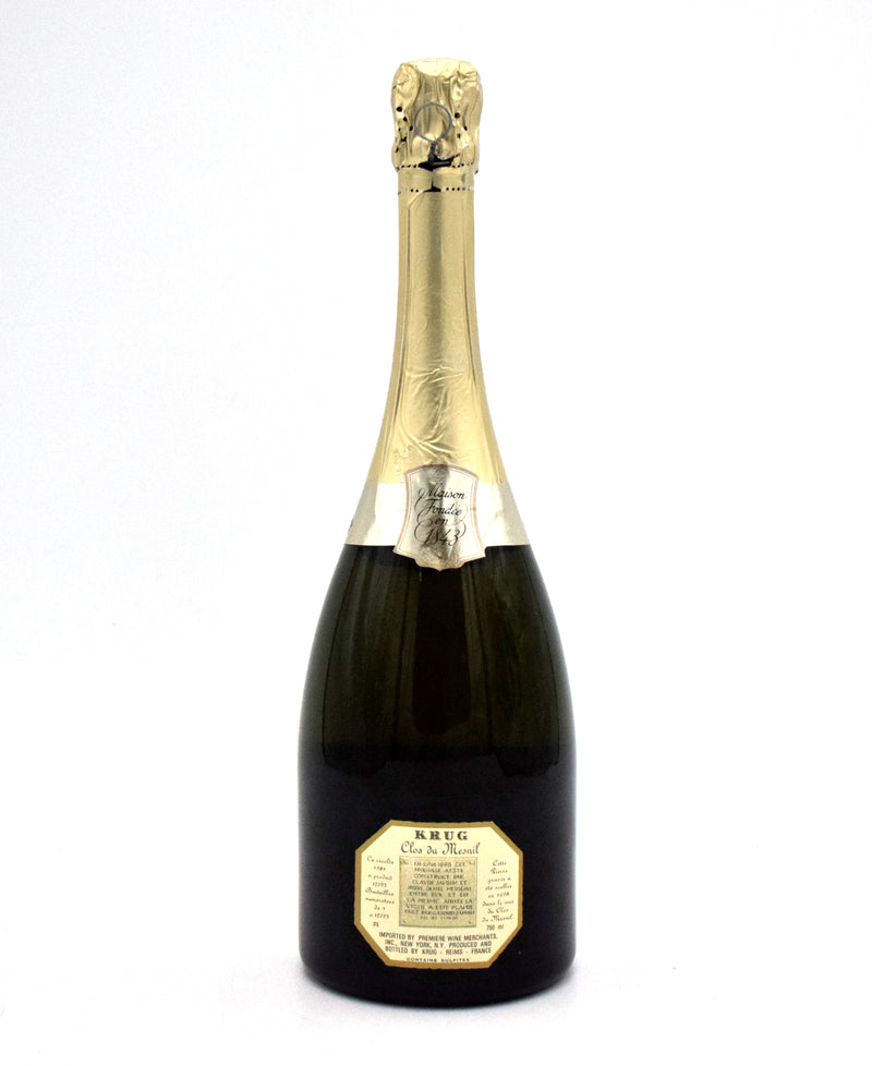 1981 Krug Clos du Mesnil Blanc de Blancs Brut