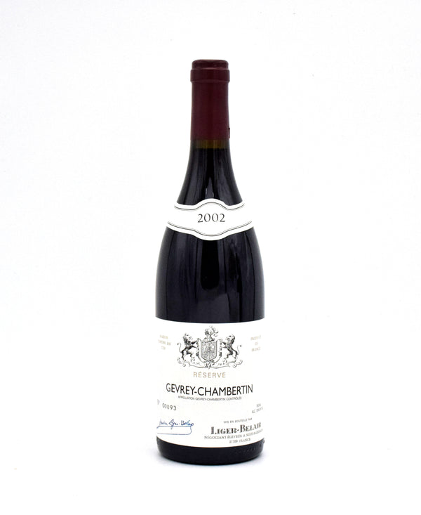 2002 Domaine Xavier Liger‑Belair Gevrey‑Chambertin Réserve