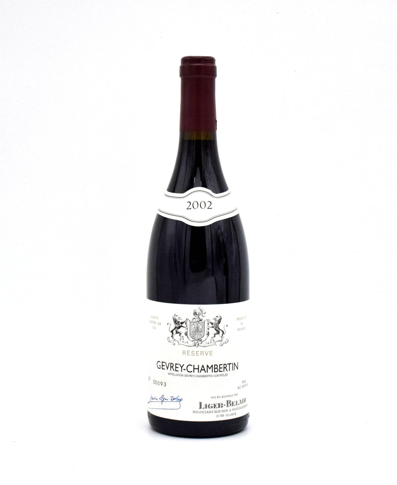 2002 Domaine Xavier Liger‑Belair Gevrey‑Chambertin Réserve