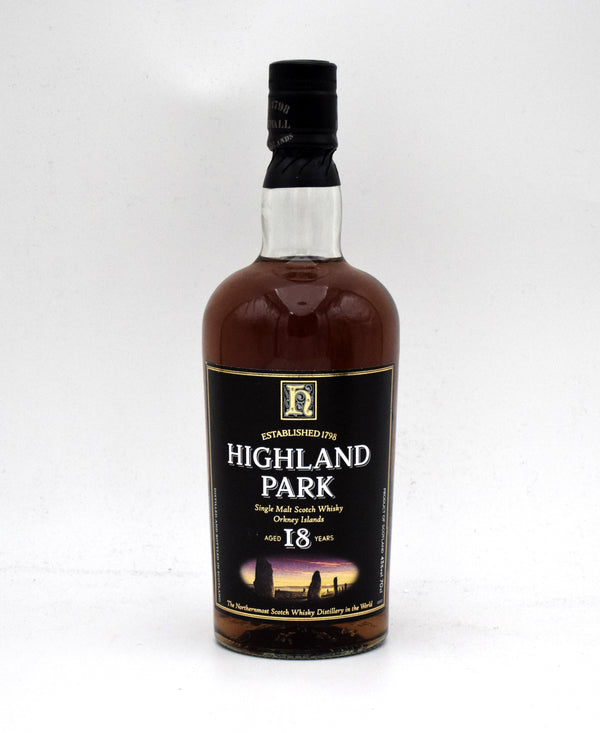 Highland Park 18 Year Scotch Whisky (1990's Release)