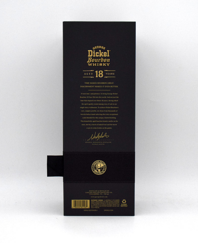 George Dickel 18 Year Limited Release Bourbon
